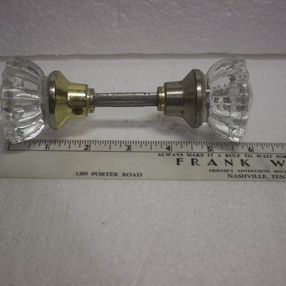 Twelve Point Crystal Door Knobs - Picture 7 of 7